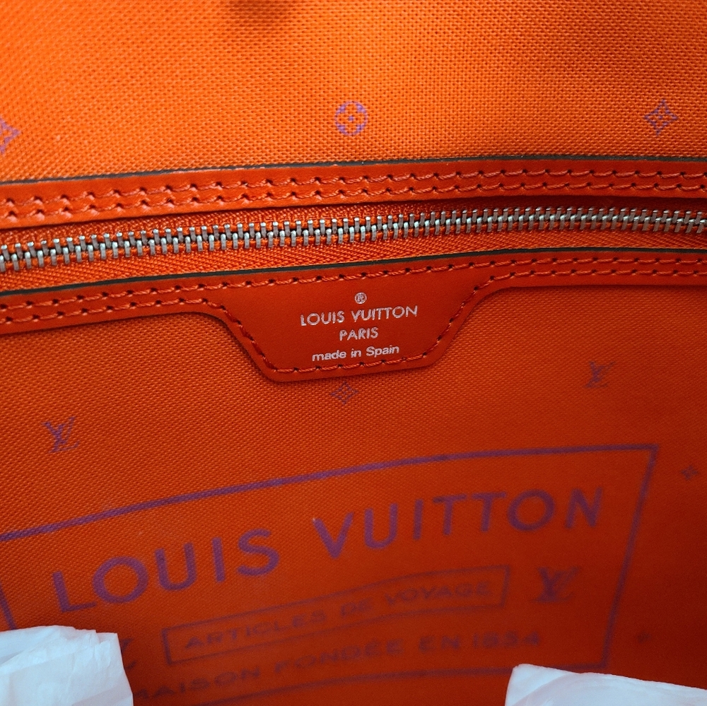 🚫SOLD 🚫Louis Vuitton Escale ROUGE NEVERFULL MM - Picture 4 of 8